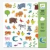 160 Stickers Animaux DJECO Multicolore - Djeco