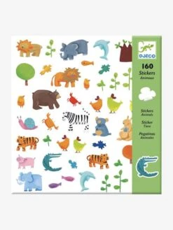 160 Stickers Animaux DJECO Multicolore - Djeco