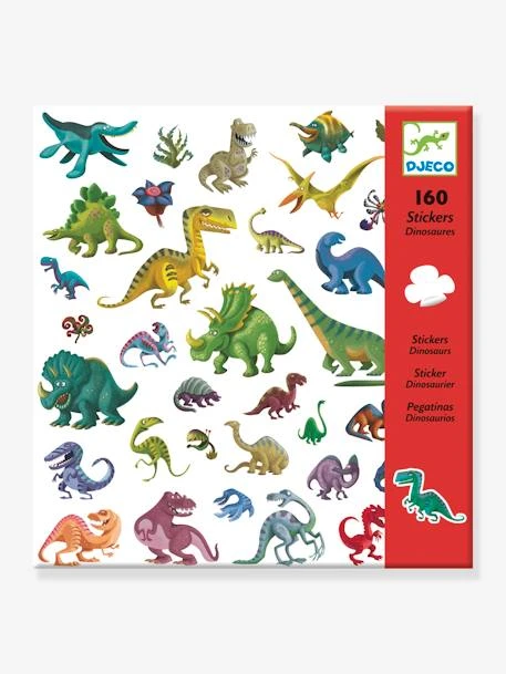 160 Stickers Dinosaures DJECO Vert - Djeco 3 160 Stickers Dinosaures DJECO Vert - Djeco
