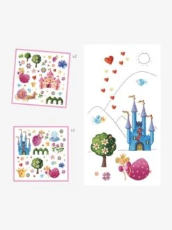 160 Stickers Princesse Marguerite DJECO Multicolore - Djeco -Enfants Jouets Magasin 160 stickers princesse marguerite djeco 2