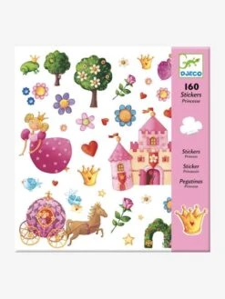 160 Stickers Princesse Marguerite DJECO Multicolore - Djeco