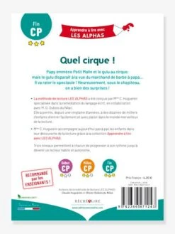Apprendre à Lire Avec Les Alphas - Quel Cirque ! RÉCRÉALIRE Vert - Recrealire -Enfants Jouets Magasin apprendre a lire avec les alphas quel cirque recrealire 3
