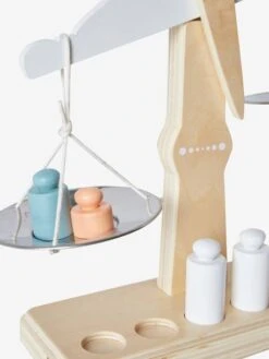 Balance à Poids En Bois FSC® Multicolore - Vertbaudet -Enfants Jouets Magasin balance a poids en bois fsc 4