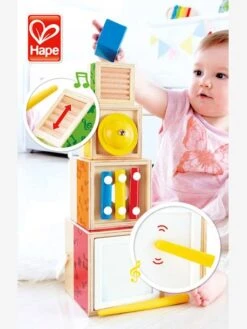 Boîtes Gigognes Musicales HAPE Rouge - Hape -Enfants Jouets Magasin boites gigognes musicales hape 5
