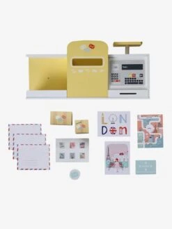 Bureau De Poste En Bois FSC® Blanc - Vertbaudet -Enfants Jouets Magasin bureau de poste en bois fsc 3