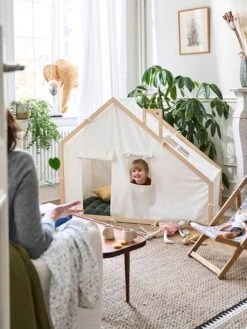 Cabane En Tissu Et Bois FSC® Multicolore - Vertbaudet -Enfants Jouets Magasin cabane en tissu et bois fsc 3
