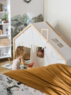 Cabane En Tissu Et Bois FSC® Multicolore - Vertbaudet -Enfants Jouets Magasin cabane en tissu et bois fsc 4
