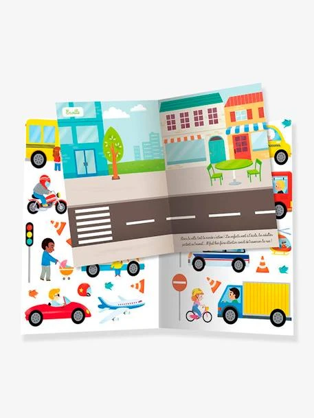 Cahier D'activités Mes Premiers Autocollants - Mes 500 Autocollants Police Et Pompiers AUZOU Jaune - Auzou 4 Cahier D'activités Mes Premiers Autocollants - Mes 500 Autocollants Police Et Pompiers AUZOU Jaune - Auzou – Image 2