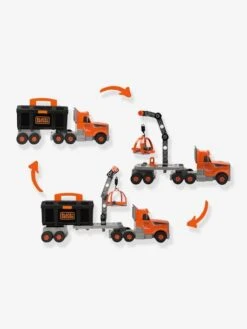 Camion De Bricolage Black+Decker SMOBY Orange/noir/gris - Smoby -Enfants Jouets Magasin camion de bricolage blackdecker smoby 3