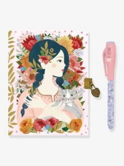 Carnet Secret + Feutre Magique Oana DJECO Rose - Djeco
