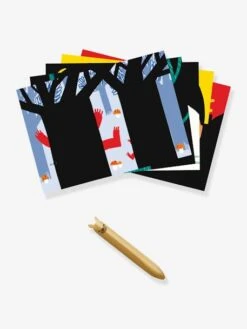 Cartes à Gratter Animaux à Découvrir DJECO Vert - Djeco -Enfants Jouets Magasin cartes a gratter animaux a decouvrir djeco 2