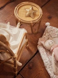 Chaise + Table Poupon En Rotin Beige - Vertbaudet -Enfants Jouets Magasin chaise table poupon en rotin 3