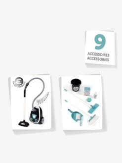 Chariot De Ménage Avec Aspirateur - SMOBY Bleu - Smoby -Enfants Jouets Magasin chariot de menage avec aspirateur smoby 2