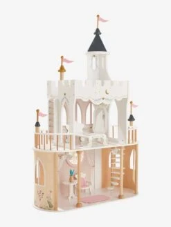 Château De Princesse Pour Poupées Mannequins En Bois FSC® Blanc - Vertbaudet -Enfants Jouets Magasin chateau de princesse pour poupees mannequins en bois fsc 2