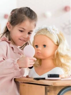 Coffret Coiffure COROLLE Rose - Corolle 13 Coffret Coiffure COROLLE Rose - Corolle -Enfants Jouets Magasin coffret coiffure corolle 5