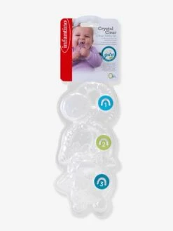 Coffret De 3 Anneaux De Dentition Cristal - INFANTINO Blanc - Infantino -Enfants Jouets Magasin coffret de 3 anneaux de dentition cristal infantino 4
