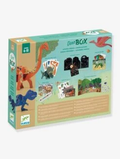 Coffret Le Monde Des Dinosaures DJECO Vert - Djeco -Enfants Jouets Magasin coffret le monde des dinosaures djeco 2