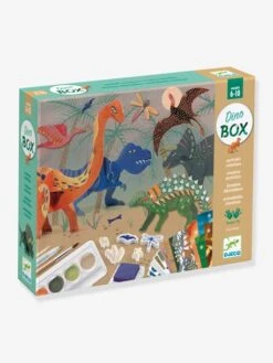 Coffret Le Monde Des Dinosaures DJECO Vert - Djeco