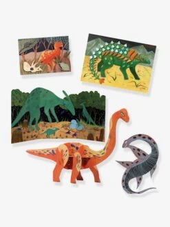 Coffret Le Monde Des Dinosaures DJECO Vert - Djeco -Enfants Jouets Magasin coffret le monde des dinosaures djeco 4