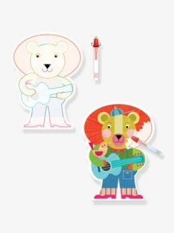 Coloriage à L'eau Animalo-Len DJECO Orange - Djeco -Enfants Jouets Magasin coloriage a leau animalo len djeco 3