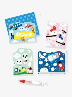 Coloriage à L'eau Caché Dans Le Ciel DJECO Bleu - Djeco -Enfants Jouets Magasin coloriage a leau cache dans le ciel djeco 2