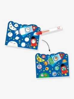 Coloriage à L'eau Caché Dans Le Ciel DJECO Bleu - Djeco -Enfants Jouets Magasin coloriage a leau cache dans le ciel djeco 3