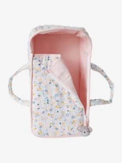 Couffin Poupon En Gaze De Coton Rose - Vertbaudet -Enfants Jouets Magasin couffin poupon en gaze de coton 2