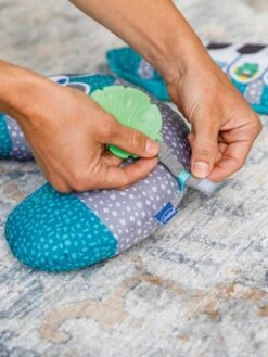 Coussin Piano évolutif 3 En 1 Infantino Gris Et Bleu - Infantino -Enfants Jouets Magasin coussin piano evolutif 3 en 1 infantino 2