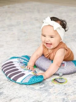 Coussin Piano évolutif 3 En 1 Infantino Gris Et Bleu - Infantino -Enfants Jouets Magasin coussin piano evolutif 3 en 1 infantino 4