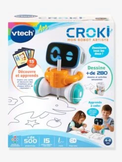 Croki Mon Robot Artiste - VTECH Multicolore - Toutes Les Marques -Enfants Jouets Magasin croki mon robot artiste vtech 2