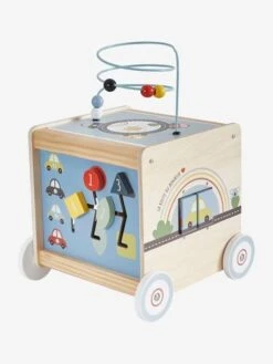 Cube D'activités à Tirer EN VOITURE SIMON En Bois FSC® Multicolore - Vertbaudet -Enfants Jouets Magasin cube dactivites a tirer en voiture simon en bois fsc 5