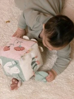 Cube D'activités Flowers - LITTLE DUTCH Rose - Little Dutch -Enfants Jouets Magasin cube dactivites flowers little dutch 2