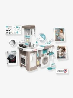 Cuisine Tefal Clean - SMOBY Blanc - Smoby -Enfants Jouets Magasin cuisine tefal clean smoby 2