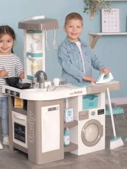 Cuisine Tefal Clean - SMOBY Blanc - Smoby -Enfants Jouets Magasin cuisine tefal clean smoby 5