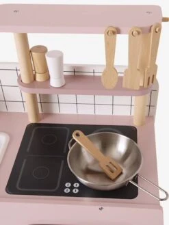 Cuisinette Design En Bois FSC® Rose - Vertbaudet -Enfants Jouets Magasin cuisinette design en bois fsc 2