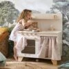 Cuisinette équipée Avec Rideau - En Bois FSC® Multicolore - Vertbaudet -Enfants Jouets Magasin cuisinette equipee avec rideau en bois fsc