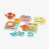 Dinette Chats Gourmands DJECO Bleu - Djeco -Enfants Jouets Magasin dinette chats gourmands djeco