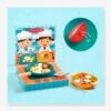Dinette Cook & Scratch DJECO Blanc - Djeco 1 Dinette Cook & Scratch DJECO Blanc - Djeco -Enfants Jouets Magasin dinette cook scratch djeco