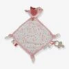 Doudou Carré Oiseau - Flowers & Butterflies - LITTLE DUTCH Rose Pâle - Little Dutch -Enfants Jouets Magasin doudou carre oiseau flowers butterflies little dutch