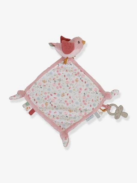 Doudou Carré Oiseau - Flowers & Butterflies - LITTLE DUTCH Rose Pâle - Little Dutch 3 Doudou Carré Oiseau - Flowers & Butterflies - LITTLE DUTCH Rose Pâle - Little Dutch