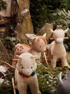 Faon à Bascule En Bois FSC® Multicolore - Vertbaudet -Enfants Jouets Magasin faon a bascule en bois fsc 4