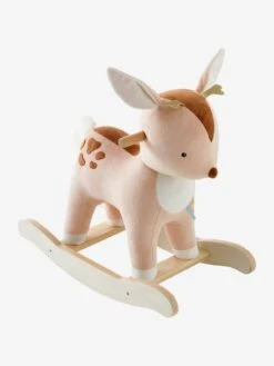 Faon à Bascule En Bois FSC® Multicolore - Vertbaudet -Enfants Jouets Magasin faon a bascule en bois fsc 5