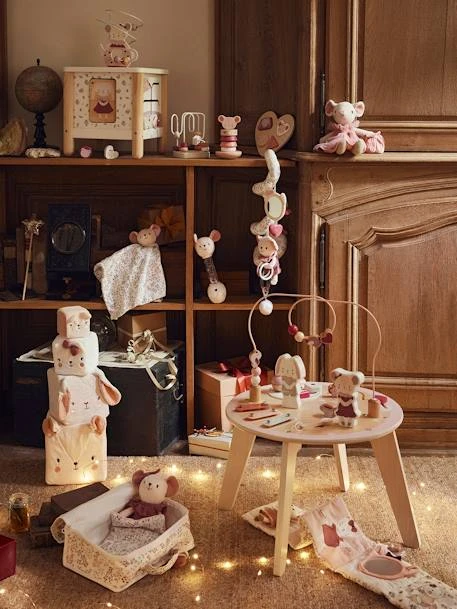 Grand Cube D'activités GRENIER En Bois FSC® Blanc - Vertbaudet 4 Grand Cube D'activités GRENIER En Bois FSC® Blanc - Vertbaudet – Image 2