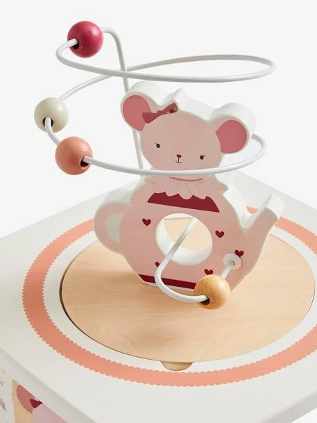 Grand Cube D'activités GRENIER En Bois FSC® Blanc - Vertbaudet 6 Grand Cube D'activités GRENIER En Bois FSC® Blanc - Vertbaudet – Image 4