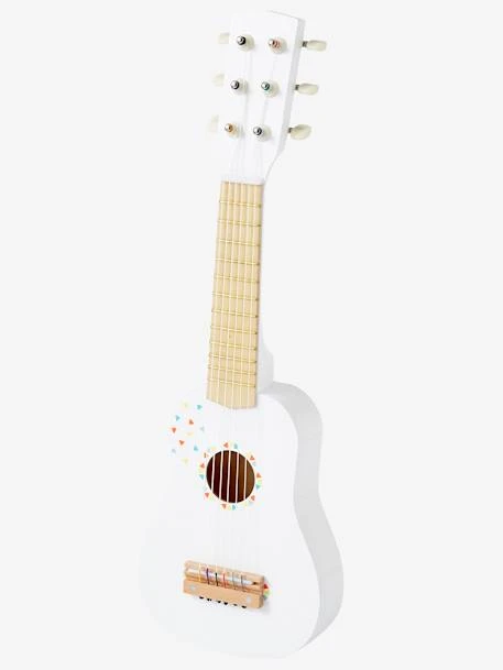 Guitare En Bois FSC® Blanc - Vertbaudet 3 Guitare En Bois FSC® Blanc - Vertbaudet