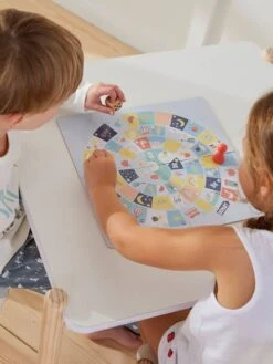 Jeu De L'oie Et Petits Chevaux FSC® Multicolore - Vertbaudet -Enfants Jouets Magasin jeu de loie et petits chevaux fsc 3