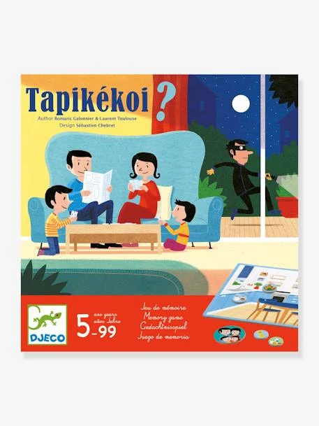Jeu Tapikékoi DJECO Rouge - Djeco 3 Jeu Tapikékoi DJECO Rouge - Djeco