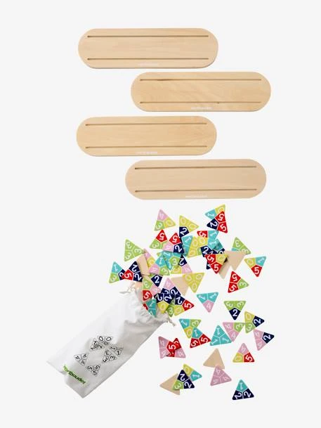 Jeu Tridominos Des Couleurs En Bois FSC® Multicolore - Vertbaudet 5 Jeu Tridominos Des Couleurs En Bois FSC® Multicolore - Vertbaudet – Image 3