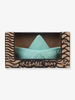 Jouet De Bain Bateau Origami - OLI & CAROL Menthe - Oli Et Carol -Enfants Jouets Magasin jouet de bain bateau origami oli carol 4