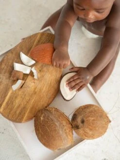 Jouet De Dentition Coco La Noix De Coco - OLI & CAROL Marron - Oli Et Carol -Enfants Jouets Magasin jouet de dentition coco la noix de coco oli carol 4